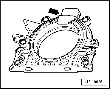 A - Bague-joint avec cible : montage sur le dispositif de montage -T10134