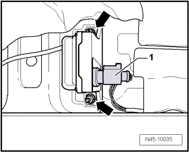 Unité de capteurs ESP -G419- : dépose et repose