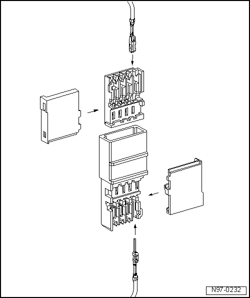 Réparation de boîtiers de connexion à technique de borne guillotine