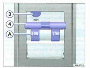 Fig. 120 Disjoncteur du rechauffage de moteur