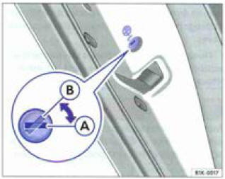 Notice d'utilisation Volkswagen Golf Plus: Sécurité enfants - Portes