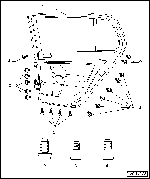 Tôle extérieure de porte : dépose et repose