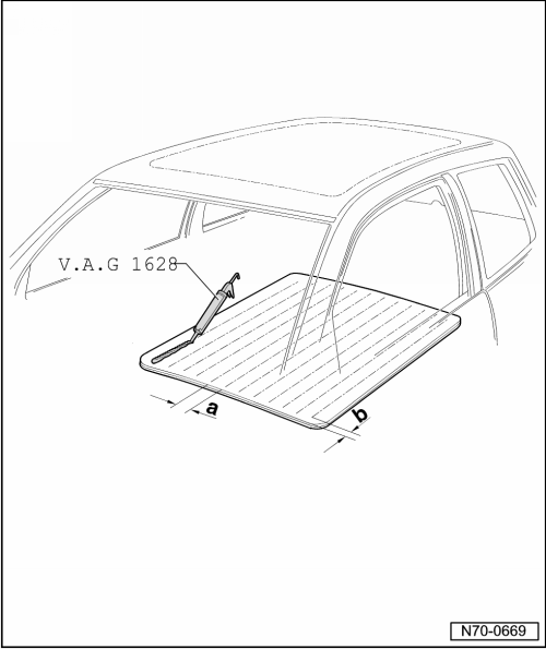 Renfort insonorisant de pavillon : dépose et repose