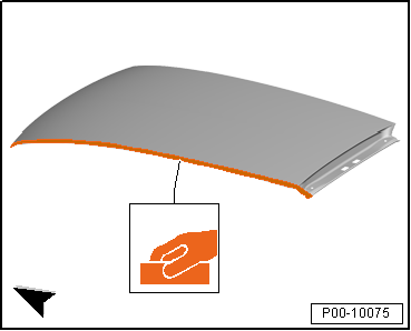 Prétraitement de la surface de collage lors du remplacement de pavillons soudés au laser