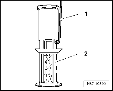 Réservoir déshydrateur, Sté Modine : dépose et repose