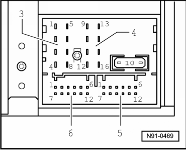 Connecteur multibroche 3, 8 raccords, pour sorties de haut-parleurs