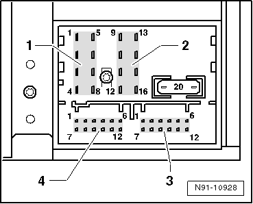 Connecteur multibroche 1, 8 raccords, pour sorties de haut-parleurs