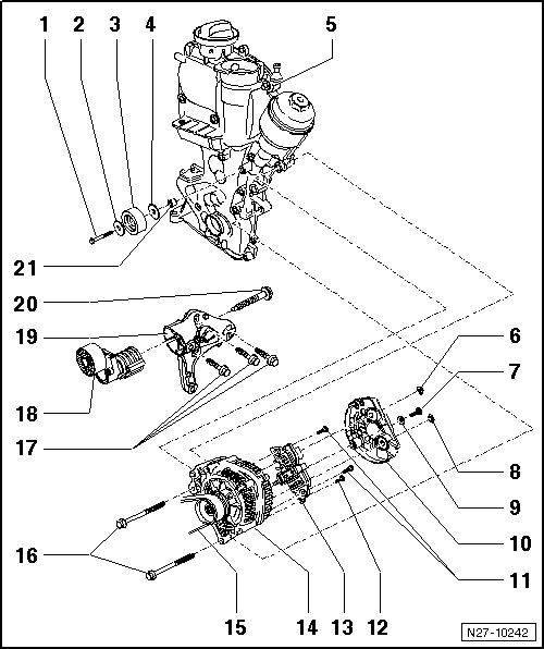 Vue d'ensemble du montage