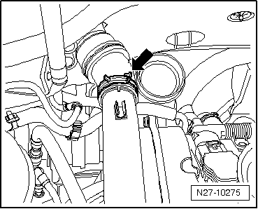 Alternateur : dépose et repose, moteur FSI 2,0 l, moteur turbo