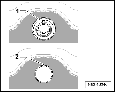 Moteur d'essuie-glace arrière -V12- : dépose et repose