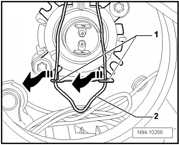 Ampoule de feu de route : remplacement