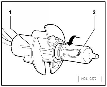 Ampoule de clignotant avant : remplacement