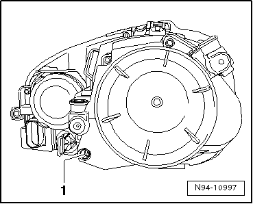 Servomoteur de réglage du site des projecteurs : dépose et repose (fabricant des projecteurs : Automotive Lighting)