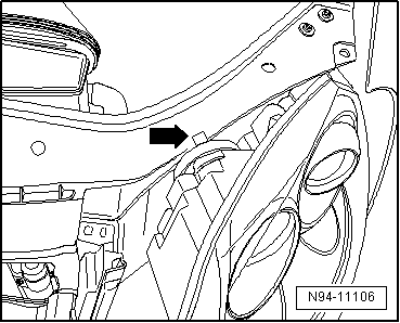 Projecteur GT, GTI sans lave-projecteur : dépose et repose