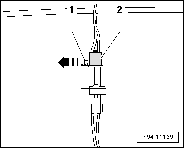 Ampoule de feu stop surélevé -M25- : dépose et repose