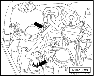 Moteur : dépose