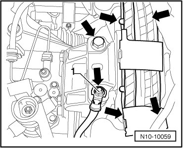 Moteur : dépose