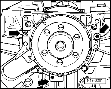 Flasque d'étanchéité avec cible : extraction