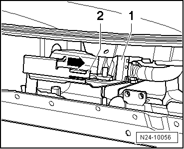 Calculateur du moteur -J623- : dépose et repose