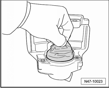 Piston d'étrier de frein FN 3 : dépose et repose