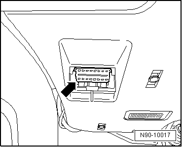 Lecteur de diagnostic : raccordement