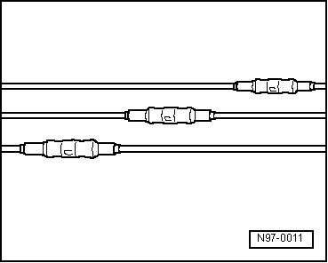 Coupure de câble avec double point de réparation