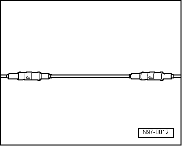 Coupure de câble avec double point de réparation