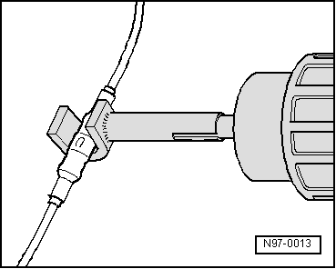 Coupure de câble avec point de réparation simple