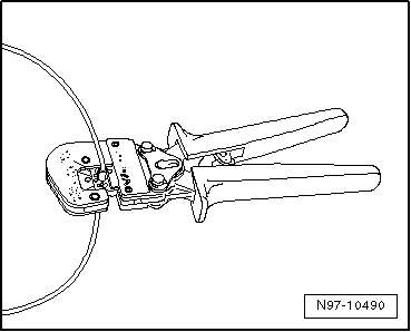 Coupure de câble avec double point de réparation