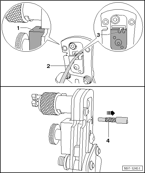 Kit de réparation du câble d'antenne VAS 6720