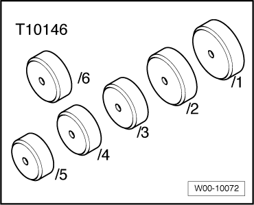 Piston d'étrier de frein FN 3 : dépose et repose