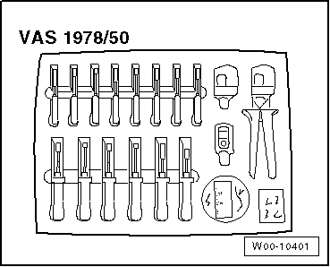 Kit d'accessoires -VAS 1978/50