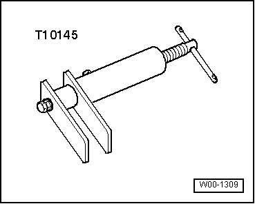 Piston d'étrier de frein FN 3 : dépose et repose