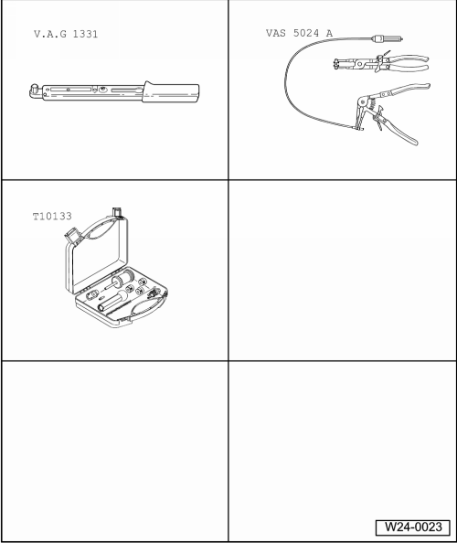 Injecteurs : dépose et repose