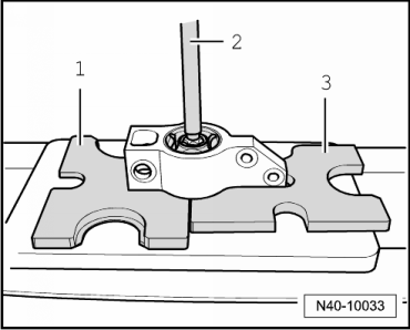 Palier de fixation avec patin de bras de suspension : remplacement