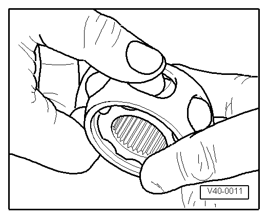 Joint homocinétique intérieur : contrôle