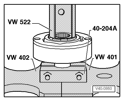 Demi-arbre de roue avec joint homocinétique VL107 : désassemblage et réassemblage