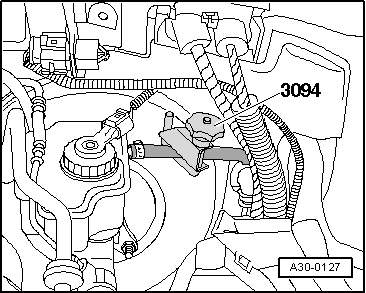 Transmetteur de position de l'embrayage -G476- : dépose et repose