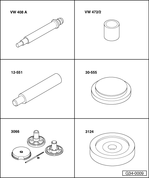 Carters de boîte de vitesses et d'embrayage : remise en état