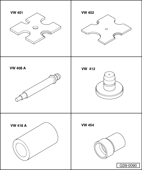 Différentiel : désassemblage et assemblage