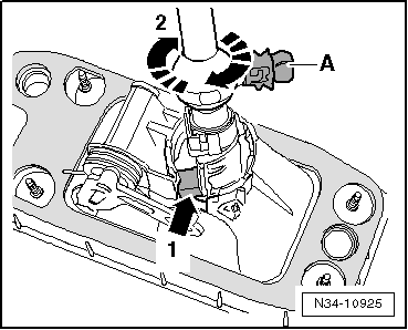 Commande des vitesses : désassemblage et assemblage