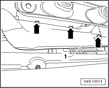 Mécanisme de direction de la génération III : dépose et repose, véhicules à direction à droite, à partir du millésime 2009