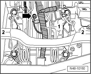 Colonne de direction : dépose et repose