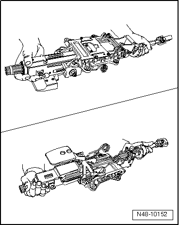 Maniement et transport de la colonne de direction