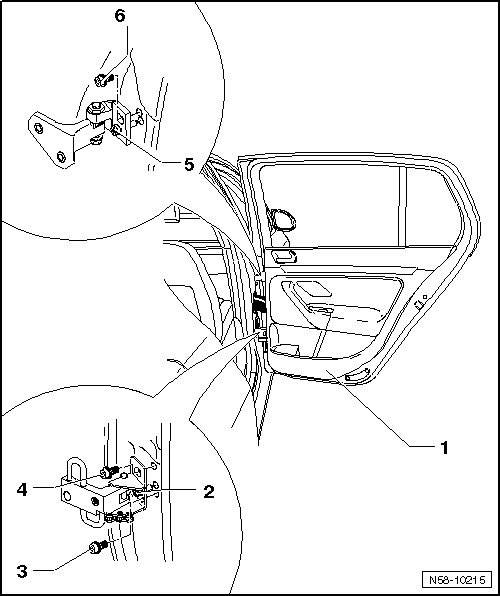 Porte : réglage à ras de l'aile