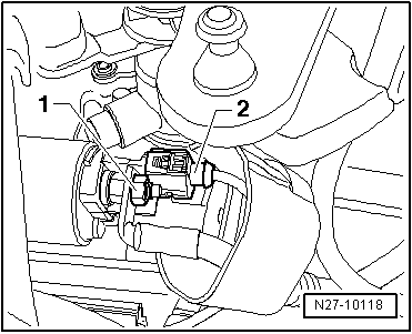 Véhicules avec moteur TDI 2,0 l, boîte à double embrayage (DSG)