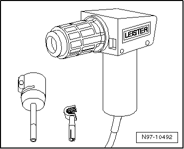Pulseur d'air chaud, 220 V / 50 Hz -VAS 1978/14-