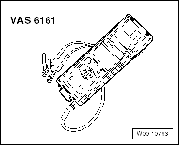 Contrôleur de batterie avec imprimante -VAS 6161-